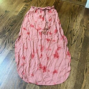 BB Dakota By Steve Madden Women's Clay Red High Tied Skirt Size Small